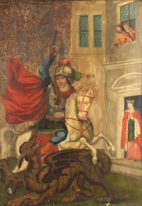 San Giorgio e il drago da Unbekannt