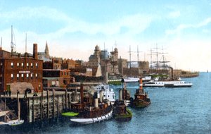 Porto di Saint John, Saint John, New Brunswick, Canada, c1900s da Unbekannt
