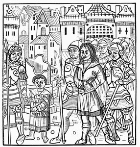 San Luigi e i suoi fratelli fatti prigionieri durante la Settima Crociata, 1250 1522
