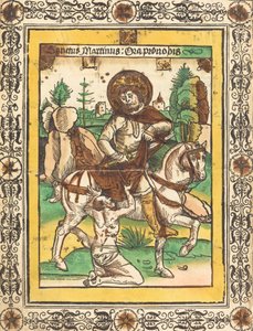 San Martino e il mendicante