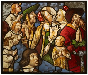 Santi e adoratori in adorazione, Francia, 1510-15