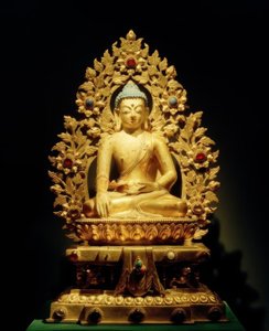 Sakyamuni, Scultura, XVIII secolo da Unbekannt