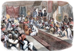 Vendita a Calcutta di preziosi regali governativi e gioielli di Lucknow da Unbekannt