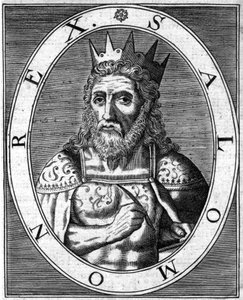 Salomone Rex. Ritratto di re Salomone da Unbekannt