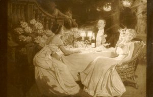 Salone 1910. Ludovic Alleaume Dopo Cena, 1910 da Unbekannt
