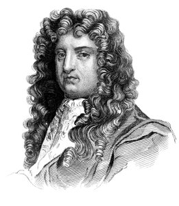 Samuel Butler, poeta e satirico inglese del XVII secolo, c1850 da Unbekannt