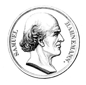 Samuel Hahnemann, medico tedesco, 1860