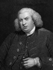 Samuel Johnson, critico letterario, poeta, saggista, biografo, XIX secolo da Unbekannt