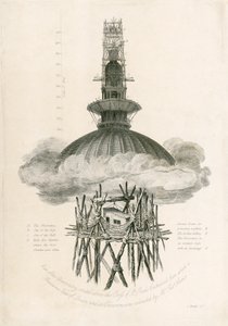 Osservatorio di Samuel Rawle, Cattedrale di St Paul, Londra, 1821 da Unbekannt