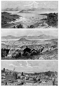 San Francisco a novembre, 1848, 1858 e fine del XIX secolo, 1901 da Unbekannt