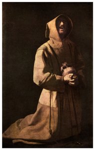 Santità: San Francesco in meditazione, 1635-1639