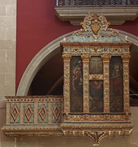 Santuario (El Miracle). La chiesa. Interno. L