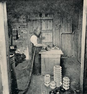 Sabbiatura degli Ingranaggi, c1917 da Unbekannt