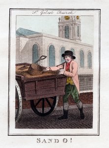 Chiesa di San Giles, Londra, 1805 da Unbekannt