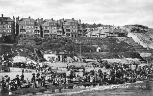 Sabbie e marina, Boscombe, Bournemouth, Dorset, inizio XX secolo da Unbekannt