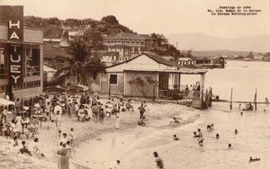 Santiago de Cuba. La Socapa luogo di balneazione, Cuba, c1900s da Unbekannt