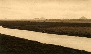 Saqqara - Le Piramidi di Dashur, c1918-c1939 da Unbekannt