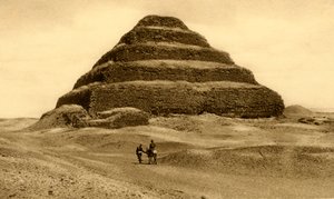 Saqqara - La piramide a gradoni da Unbekannt