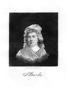 Sarah Franklin Bache, patriota della guerra rivoluzionaria americana, 1872 da Unbekannt