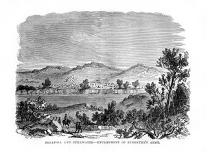 Saratoga e Stillwater, accampamenti dell