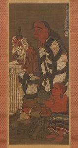 Satsubari, il secondo dei sedici Arhat, fine del XIV secolo da Unbekannt