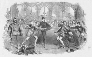 Scena dal Faust di Spohr, al Royal Italian Opera, 1852 da Unbekannt