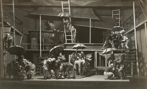 Scena da La strega di Abraham Goldfaden, Teatro Ebraico di Stato, Mosca da Unbekannt
