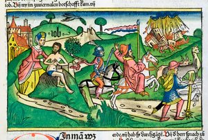 Scena dal Libro di Giobbe