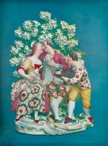 Scena dalla commedia italiana, c1770 da Unbekannt