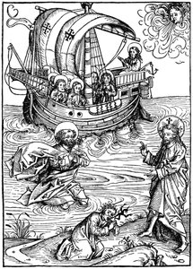 Scena dal Schatzbehalter, 1491 da Unbekannt