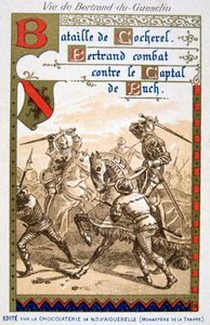Scena della vita di Bertrand du Guesclin da Unbekannt