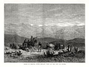 Scena in Bolivia, 1877