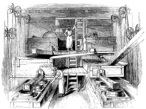 Scena in una fabbrica di ceramiche dello Staffordshire, c1851 da Unbekannt