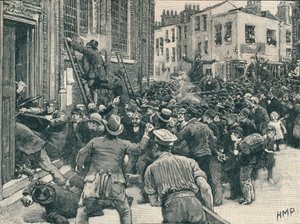 Scena nei disordini di Birmingham No Popery, 1868 1906