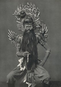 Attore come Guruswamin il capo dei maestri spirituali, 1926 da Unbekannt
