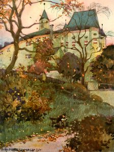 Castello di Weyherburg, c1929 da Unbekannt
