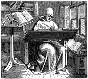 Scrivano o copista, XV secolo, 1870 da Unbekannt