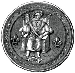 Sigillo del Re della Basoche, XVI secolo 1870 da Unbekannt