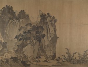 Seconda metà di Diecimila Li del fiume Yangzi, fine XV secolo da Unbekannt