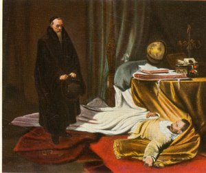 Seni con il corpo di Wallenstein, 26 febbraio 1634 da Unbekannt