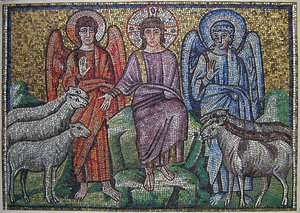 Separazione di pecore e capre, bizantino, originale dei primi del VI secolo
