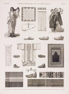 Serie di illustrazioni di abbigliamento tradizionale da Unbekannt