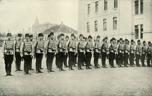 Cavalleria serba in parata, 1919 da Unbekannt