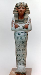Figura shabti di Ramesse IV, egiziano, XX dinastia