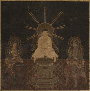 Shaka assistito da Fugen e Monju, 1185-1333 da Unbekannt