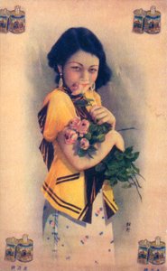 Poster pubblicitario di Shanghai, c1930s da Unbekannt