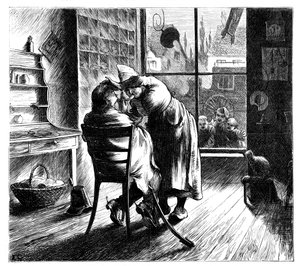 Radere il nemico a Montmirail, 1870 da Unbekannt