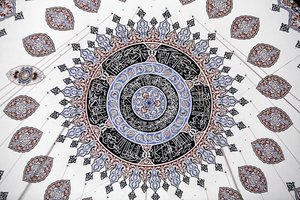 Soffitto della moschea Shehzade (Principe), Istanbul, Turchia da Unbekannt