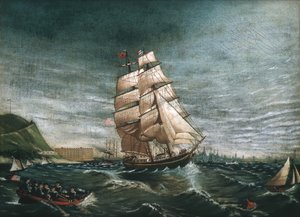 Nave nel Porto di New York
