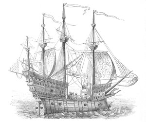 Nave di Enrico VIII da Unbekannt